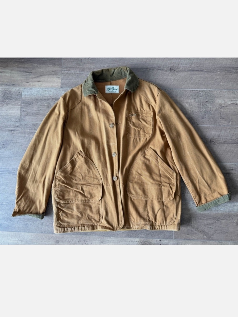 1970 Era L.L.Bean Hunting Chore Coat - READ DESCRIPTION